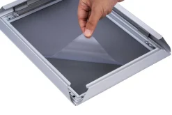 A1 Kliklijst Zilver 17FOM25A1S 62,1 (B) x 1,3 (D) x 86,8 (H) cm 25A1S