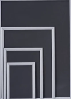 A3 Kliklijst Zilver 17FOM25A3S 32,4 (B) x 1,3 (D) x 44,7 (H) cm 25A3S