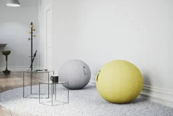 Alba Ergoball Ergonomische zitbal Stof Mosterd 120 kg MHBALL J 65 mm x 65 mm