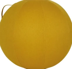 Alba Ergoball Ergonomische zitbal Stof Mosterd 120 kg MHBALL J 65 mm x 65 mm