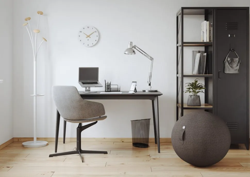 Alba Ergonomische zitbal MHBALL N Stof Zwart