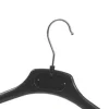 Alba Hangers PMBASIC PL Plastic 450 x 220mm Zwart 20 Stukken