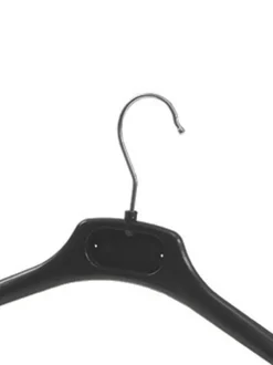 Alba Hangers PMBASIC PL Plastic 450 x 220mm Zwart 20 Stukken