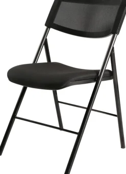 Alba Klapstoel Mesh Zonder armleuning Zwart 110 kg CPDIVANO N 480 x 530 x 830 mm 2 Stuks