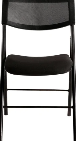 Alba Klapstoel Mesh Zonder armleuning Zwart 110 kg CPDIVANO N 480 x 530 x 830 mm 2 Stuks