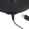 Alba LEDTWIN N Bureaulamp LED Zwart Batterij, USB 120 x 340 x 360 mm