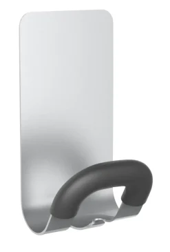 Alba Magnetische kapstok Zilver, zwart