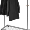 Alba Mobiele Kledingrek Lux6 1143 x 559 x 1.829 mm Staal, hout Zilver