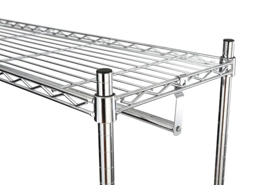 Alba Mobiele Kledingrek PMMOBI 30 x 890 x 1680 mm Chroom, metaal Zilver
