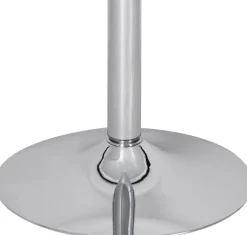 AMSTYLE Bar Tafel SPM3.054 Zilver 60 x 60 x 105 cm