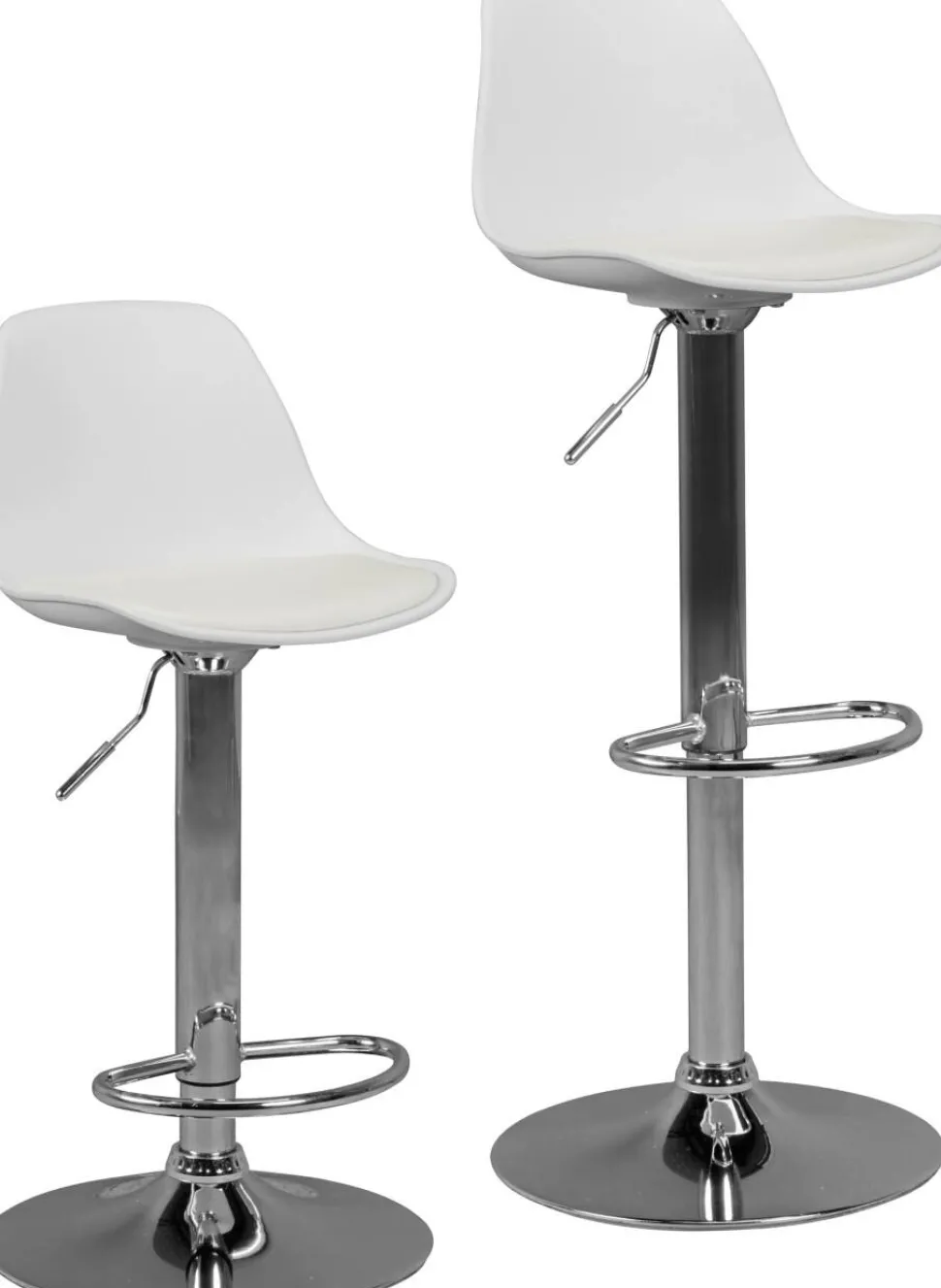 AMSTYLE Barkruk SPM2.002 Wit