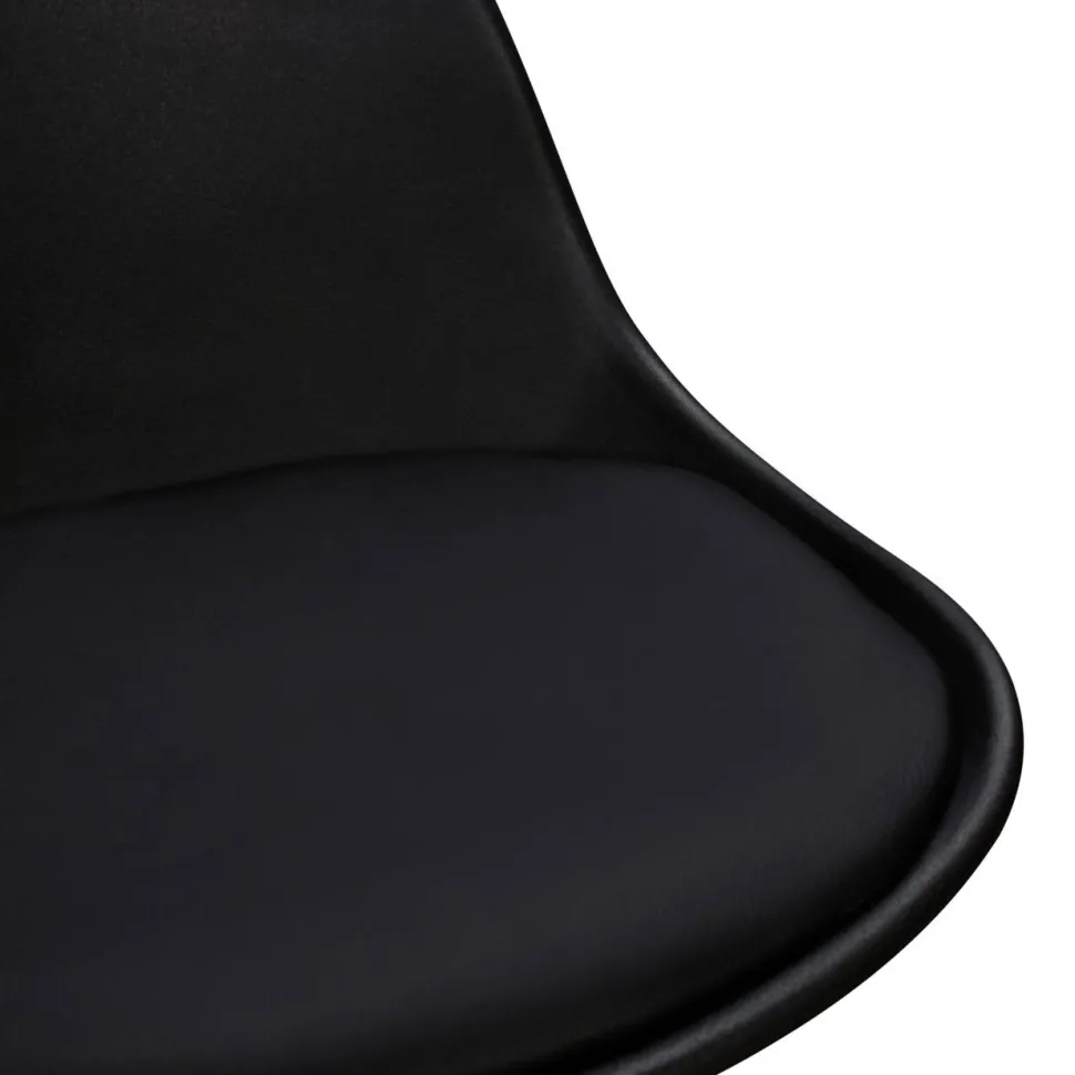 AMSTYLE Barkruk SPM2.001 Zwart