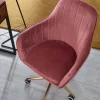 AMSTYLE Bureaustoel Basismechanisme Vaste armleuning Hoogteverstelbaar Roze Max. 120 kg SPM1.431 1050 x 540 x 540 mm