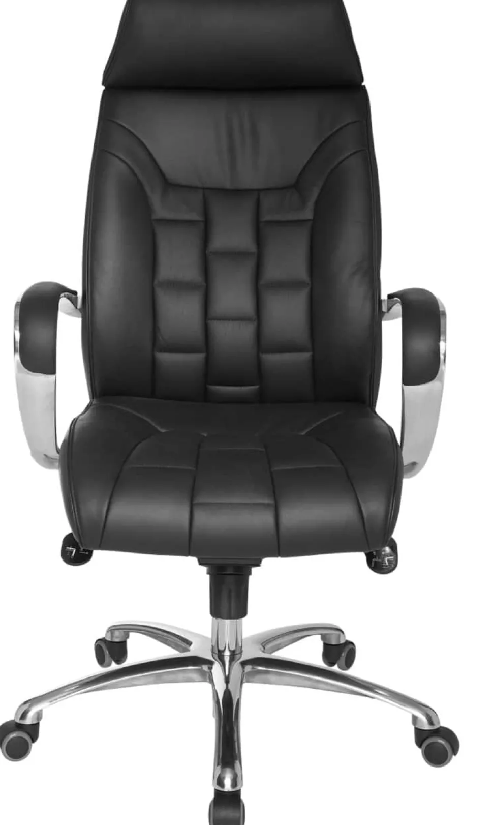 AMSTYLE Bureaustoel Permanent contact Vaste armleuning Hoogteverstelbaar Zwart Max. 120 kg SPM1.158 1280 x 660 x 620 mm