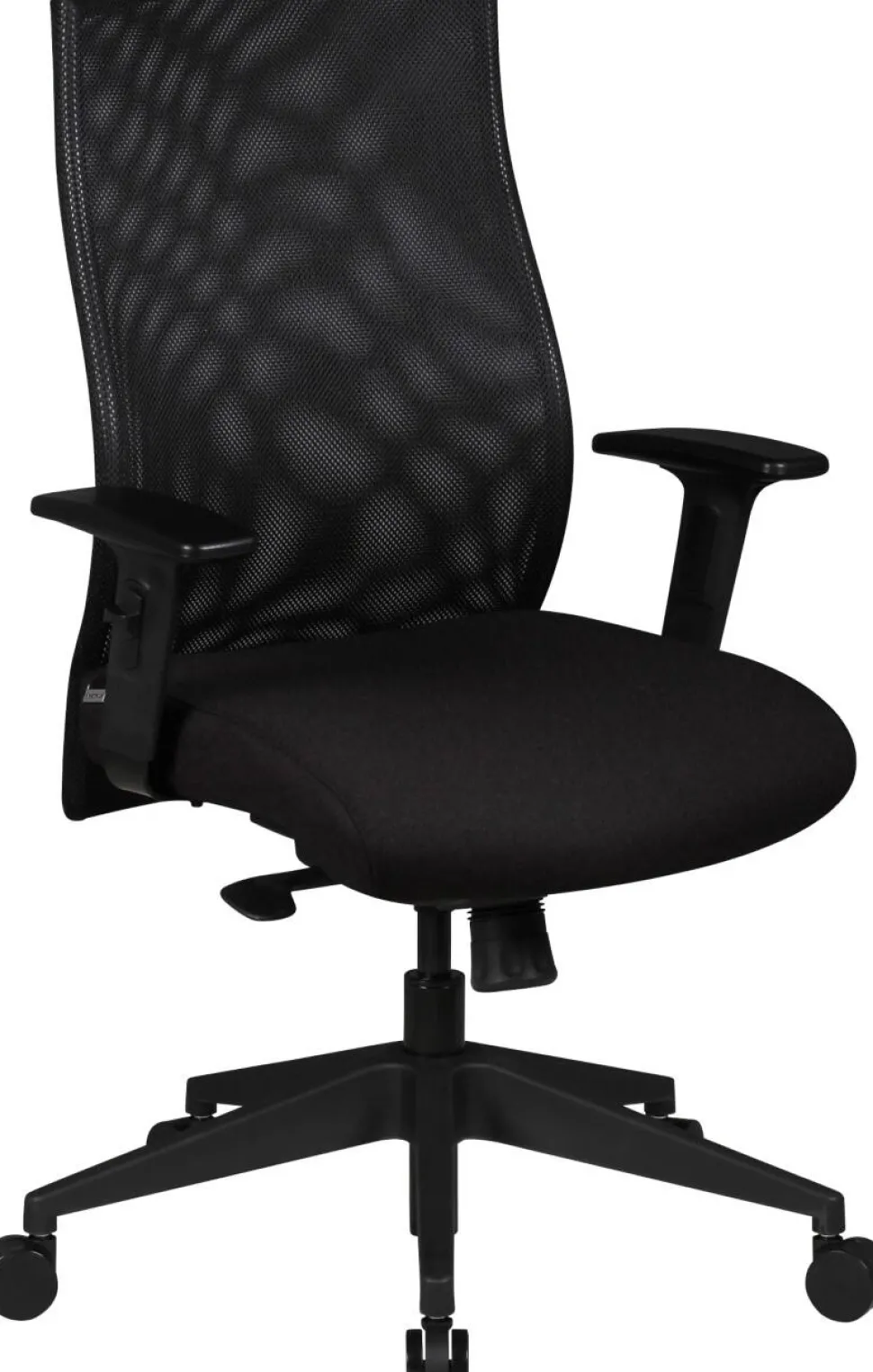 AMSTYLE Bureaustoel Synchroonmechanisme Hoogteverstelbaar Armleuning Zwart Max. 120 kg SPM1.275 1130 x 650 x 650 mm