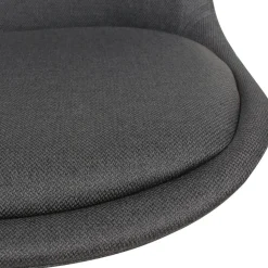 AMSTYLE Draaistoel Niet afsluitbaar 650 x 560 x 940 mm Zwart