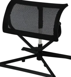 AMSTYLE Hoogteverstelbaar Voetensteun 430 x 330 x 460 mm Zwart