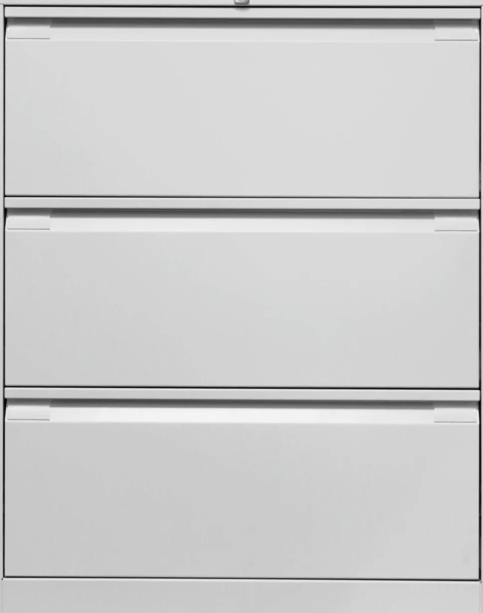 Bisley Archiefkast Staal 3 lades 800 x 622 x 1.016 mm Lichtgrijs