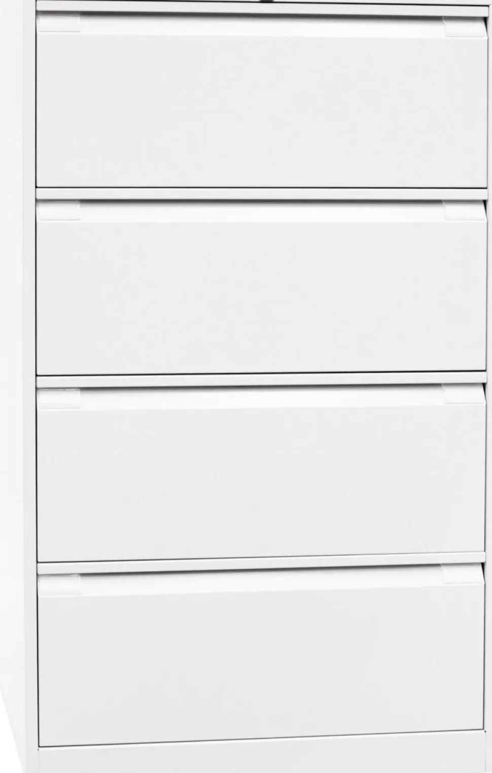 Bisley Archiefkast Staal 4 lades 800 x 622 x 1.321 mm Verkeerswit