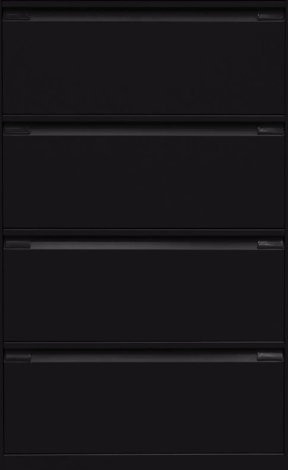Bisley Archiefkast Staal 4 lades 800 x 622 x 1.321 mm Zwart