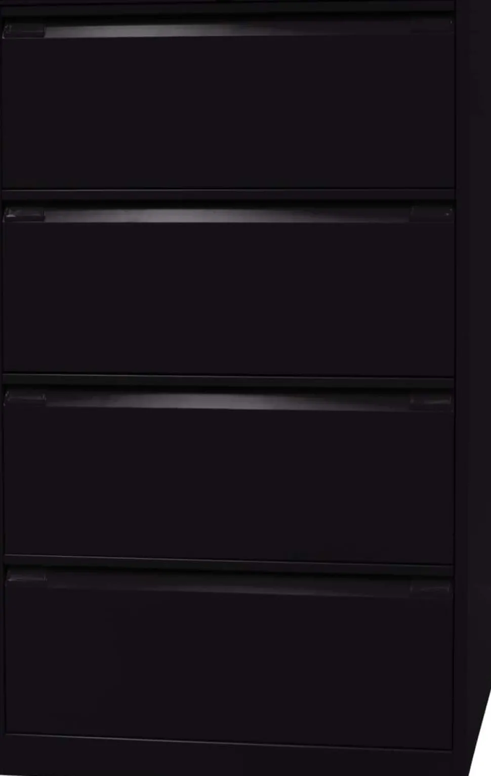 Bisley Archiefkast Staal 4 lades 800 x 622 x 1.321 mm Zwart