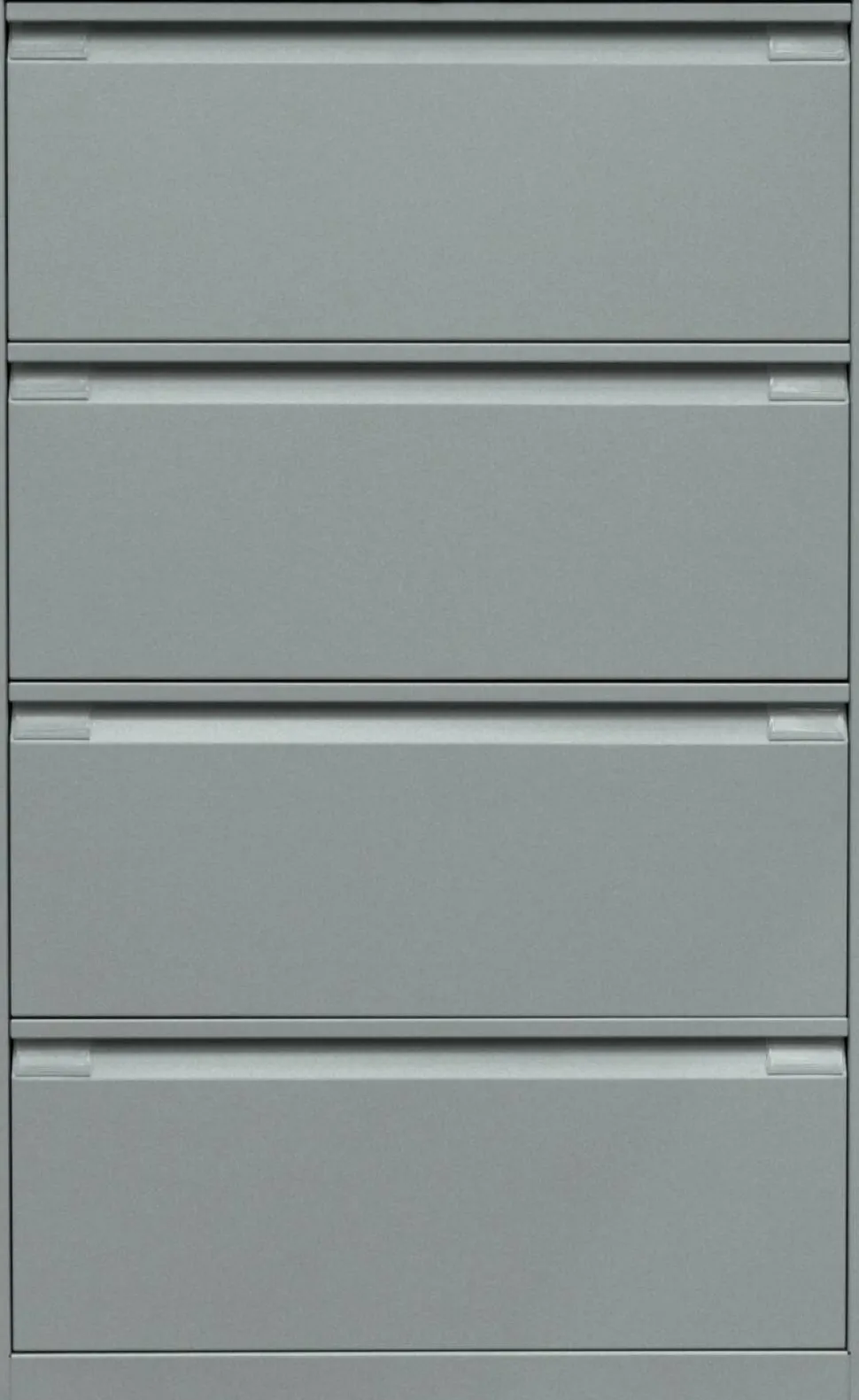 Bisley Archiefkast Staal 4 lades 800 x 622 x 1.321 mm Zilver