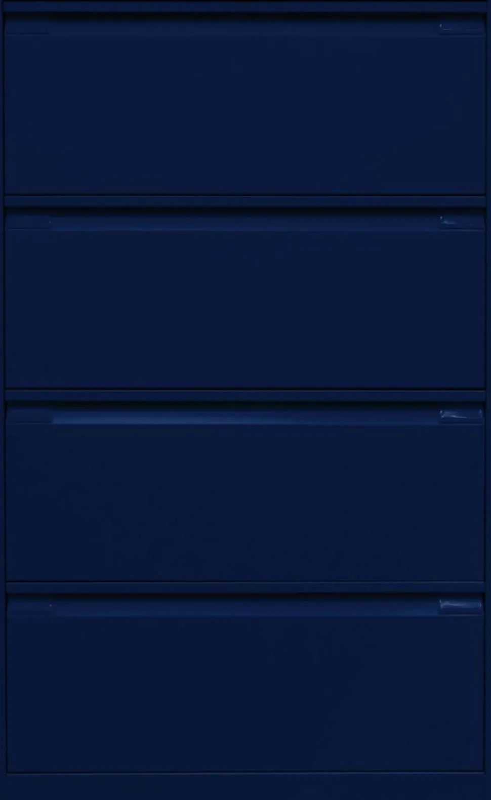 Bisley Archiefkast Staal 4 lades 800 x 622 x 1.321 mm Oxfordblauw
