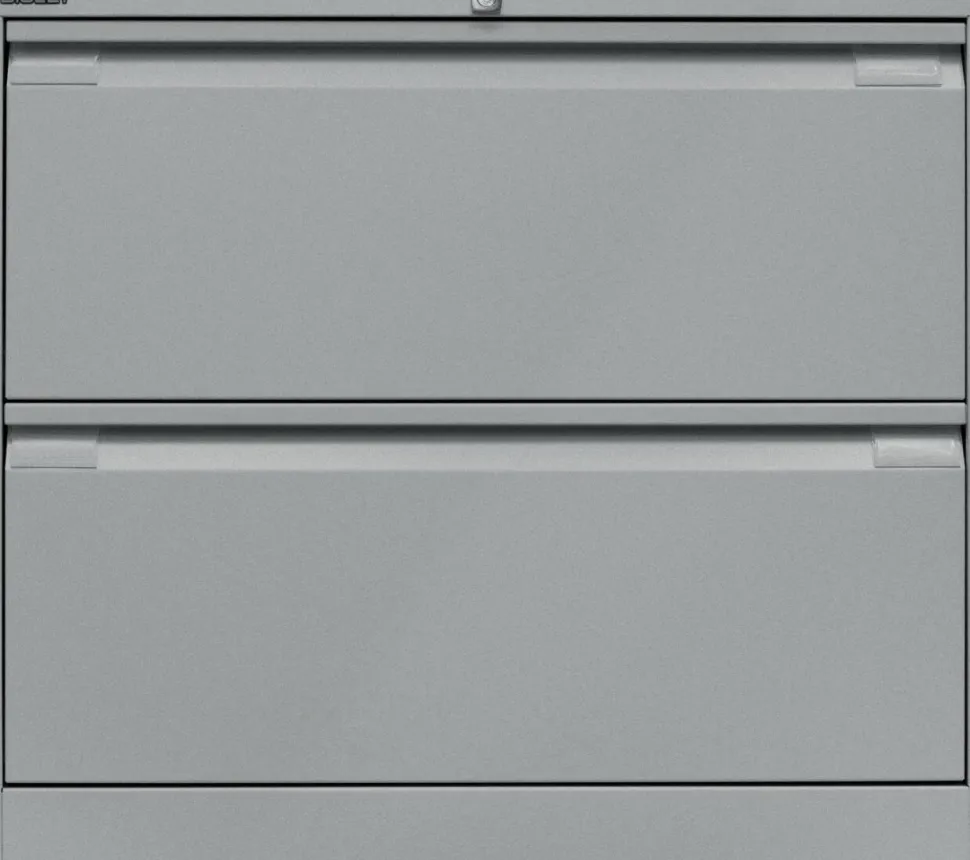 Bisley Archiefkast Staal 2 lades 800 x 622 x 711 mm Zilver