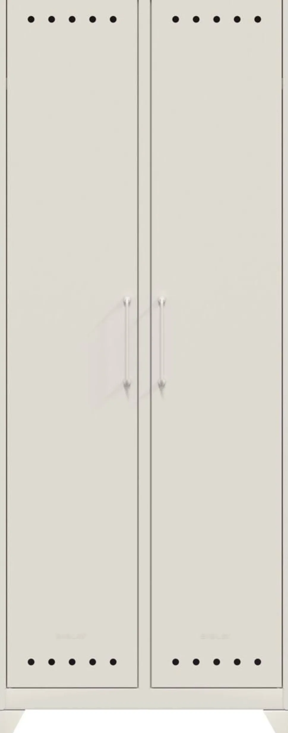 Bisley Fern Garderobe Metaal 700 x 510 x 1,800 mm Verkeerswit