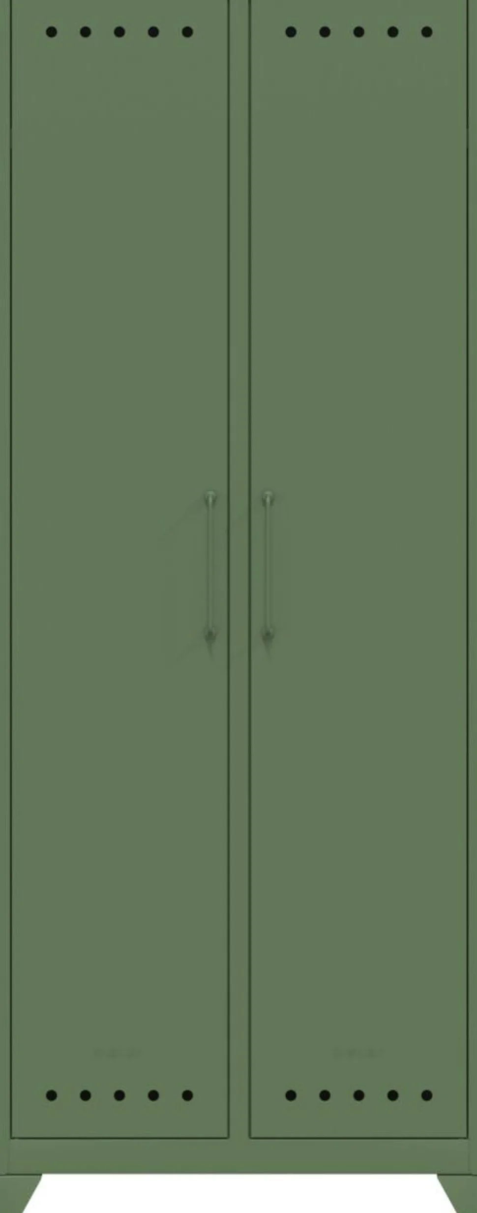 Bisley Fern Garderobe Metaal 700 x 510 x 1,800 mm Olijfgroen
