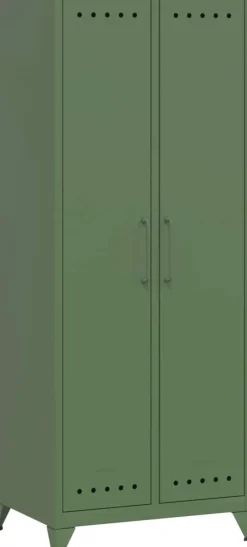Bisley Fern Garderobe Metaal 700 x 510 x 1,800 mm Olijfgroen