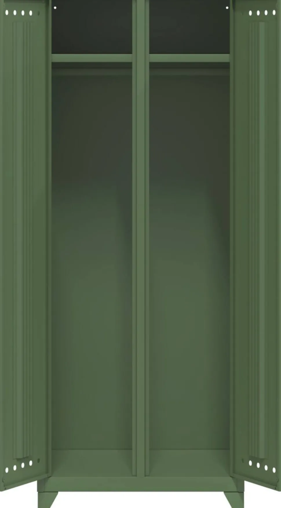 Bisley Fern Garderobe Metaal 700 x 510 x 1,800 mm Olijfgroen