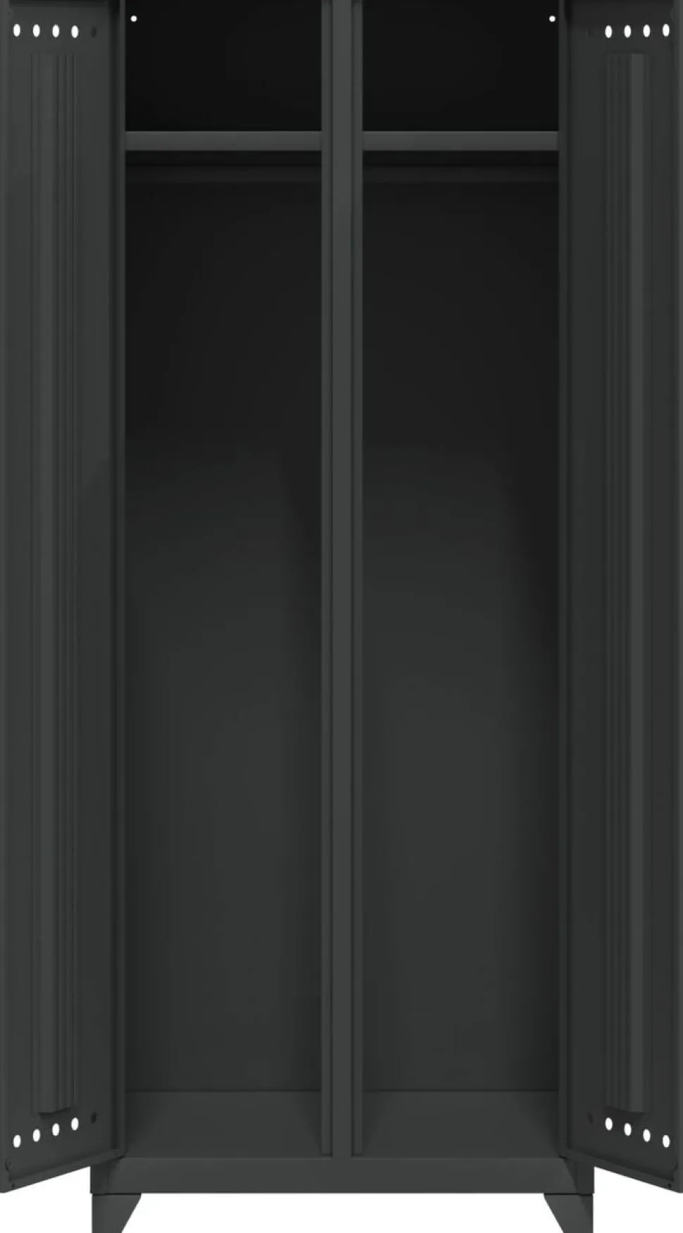 Bisley Fern Garderobe Metaal 700 x 510 x 1,800 mm Antraciet