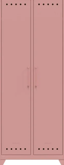 Bisley Fern Garderobe Metaal 700 x 510 x 1,800 mm Pastelroze