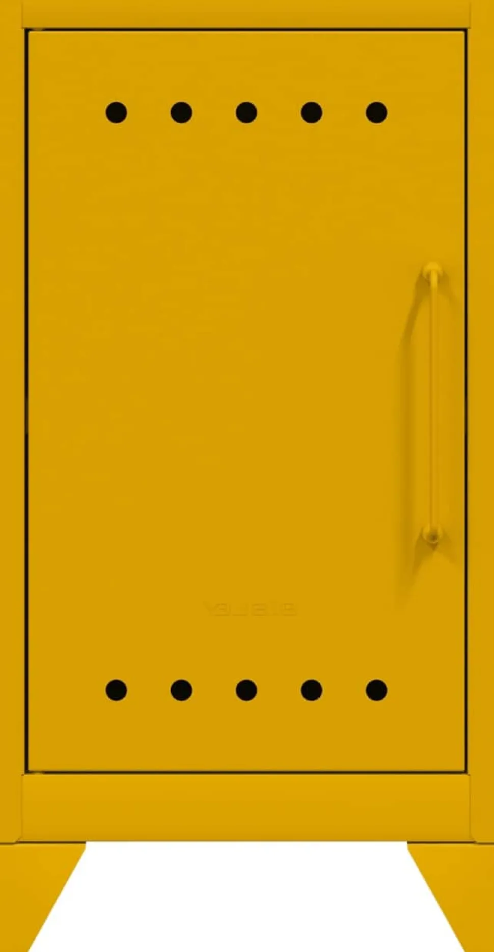Bisley Fern Garderobekast Metaal Niet afsluitbaar 380 x 400 x 725 mm Zonnebloemgeel