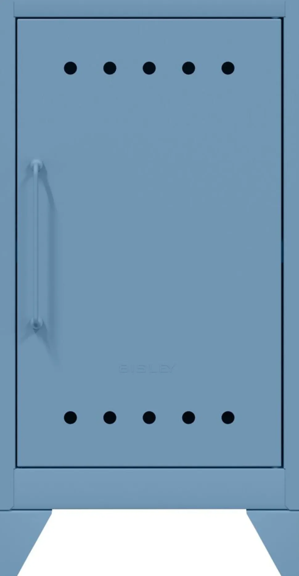 Bisley Fern Garderobekast Metaal 1 Plank 380 x 400 x 725 mm Blauw
