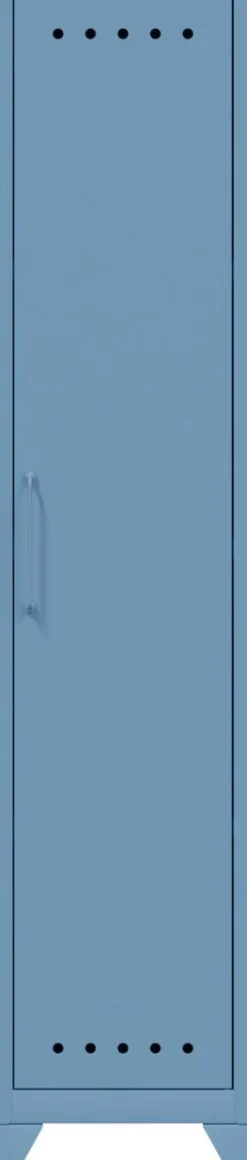 Bisley Fern Garderobekast Metaal Niet afsluitbaar 380 x 510 x 1.800 mm Blauw