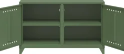 Bisley Fern Wandkast Metaal 1,140 x 400 x 725 mm Olijfgroen
