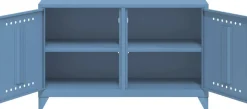 Bisley Fern Wandkast Metaal 1,140 x 400 x 725 mm Blauw