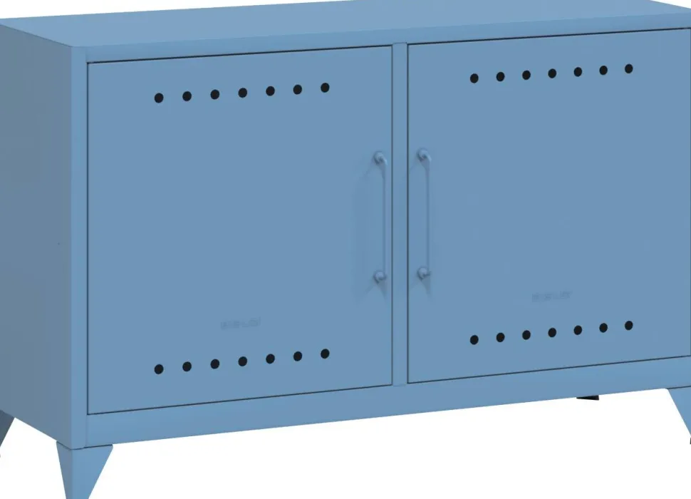 Bisley Fern Wandkast Metaal 1,140 x 400 x 725 mm Blauw