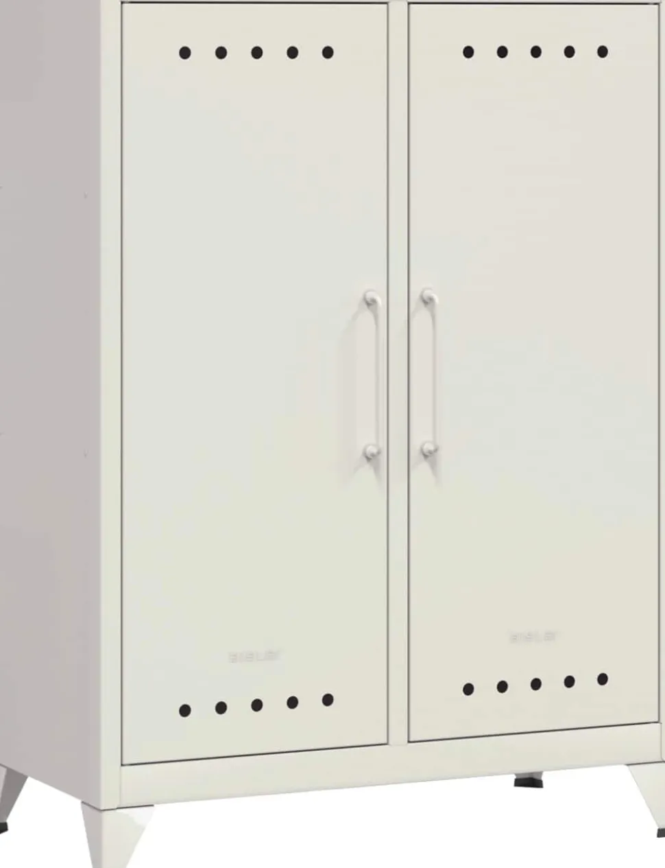 Bisley Fern Wandkast Metaal Niet afsluitbaar 800 x 400 x 1.100 mm Verkeerswit