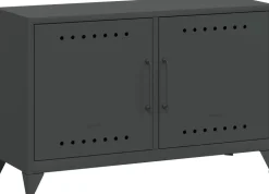 Bisley Fern Wandkast Metaal 1,140 x 400 x 725 mm Antraciet
