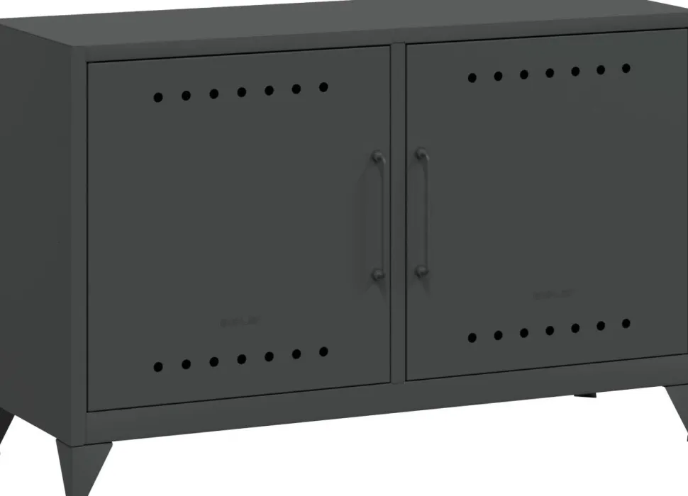 Bisley Fern Wandkast Metaal 1,140 x 400 x 725 mm Antraciet