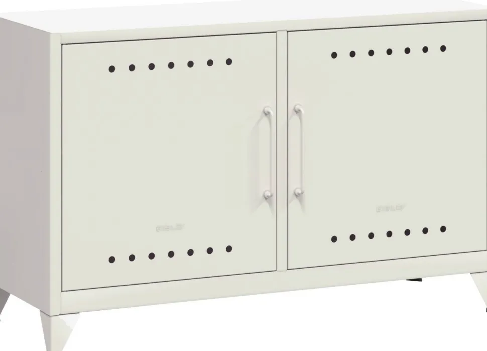 Bisley Fern Wandkast Metaal 1,140 x 400 x 725 mm Verkeerswit