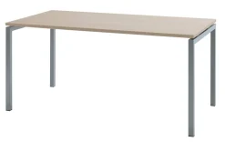 Bisley Quattro Basic Bureau Eiken 1.800 (B) x 800 (D) x 740 (H) mm Melamine, Staal