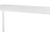Bisley Quattro Basic Bureau Wit 1.800 (B) x 800 (D) x 740 (H) mm Melamine, Staal