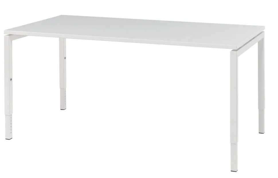 Bisley Quattro Basic Bureau Wit 1.800 (B) x 800 (D) x 850 (H) mm Melamine, Staal