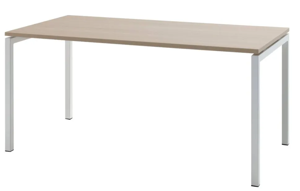 Bisley Quattro Basic Bureau Eiken 1.800 (B) x 800 (D) x 740 (H) mm Melamine, Staal