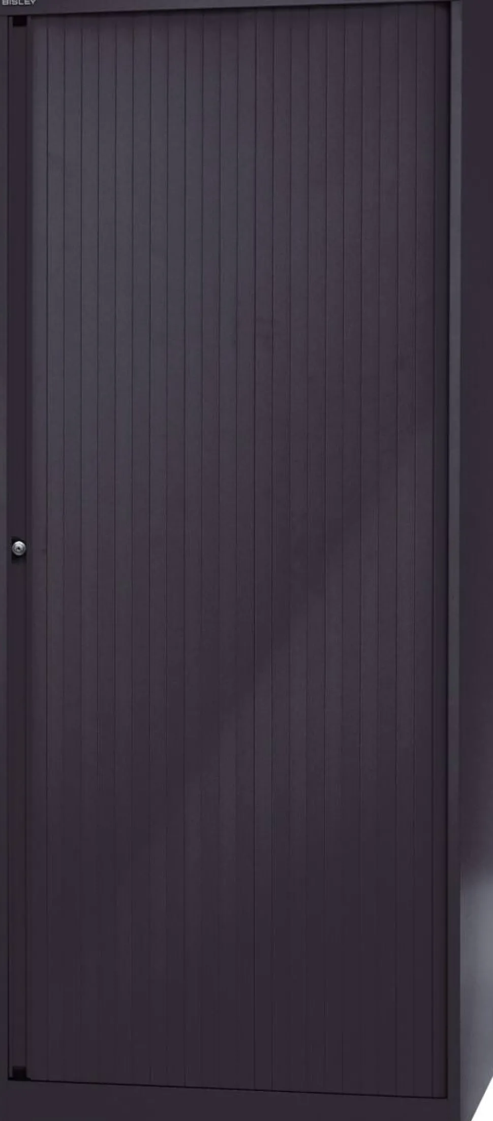 Bisley Roldeurkast Staal 4 Planken Afsluitbaar 800 x 430 x 1.980 mm Zwart