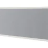 Bisley Scheidingswand Quattro desk basic Lichtgrijs Wit 1.600 x 350 mm